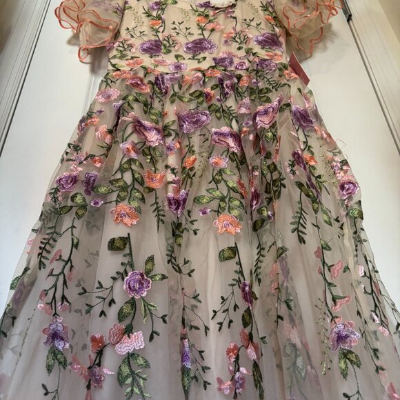 Ivy City Co Flora Dress in Pastel - Picture 3 of 7